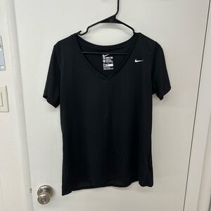 Nike Black Fitted Short Sleeve T-Shirt